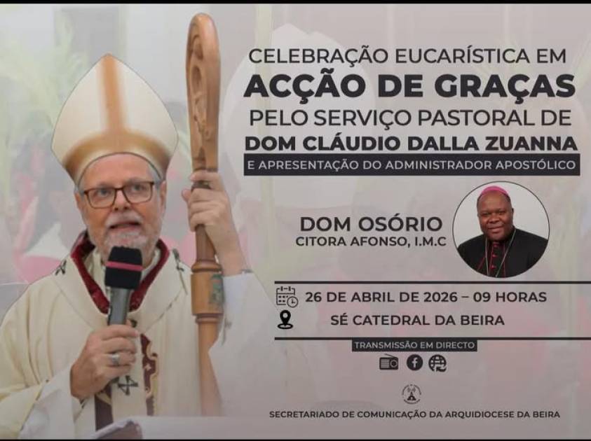 Agradecimento da Diocese de Tete na Hora da Despedida de Dom Claúdio Dalla Zunana